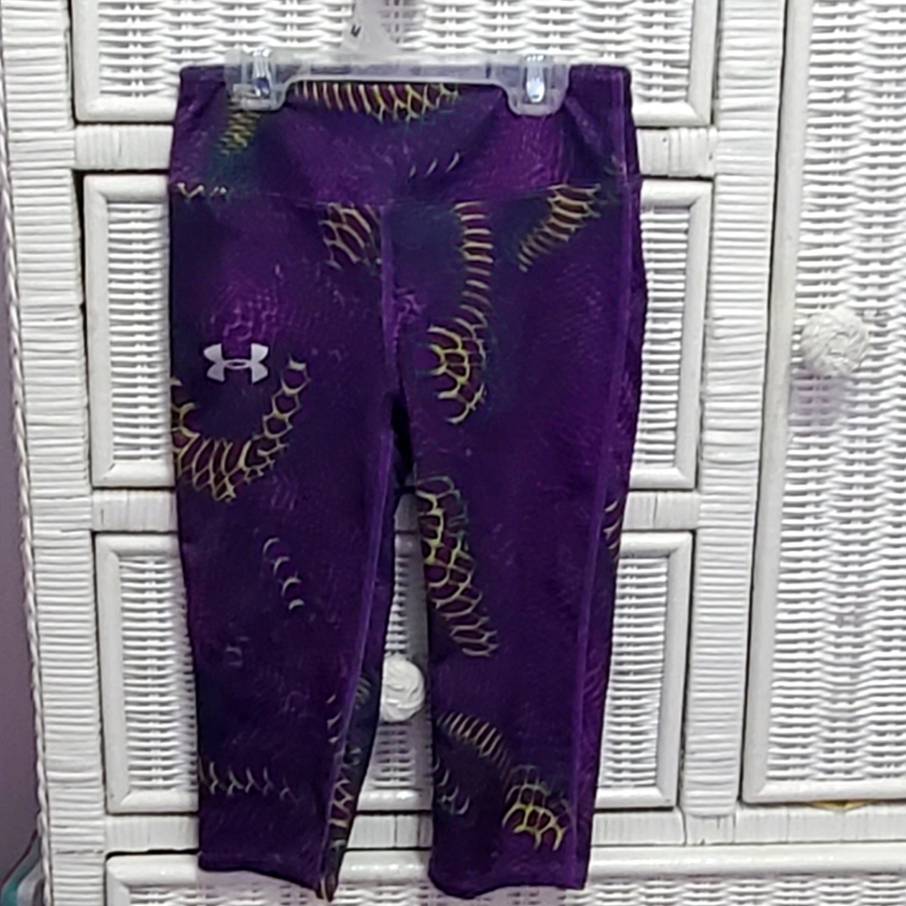 Under Armour Girl Capri Sz YS